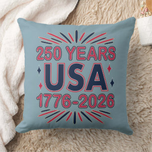 250 Jahre USA 1776-2026 Halbjahr Kissen