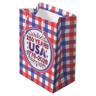 250 Jahre USA   1776-2026 Halbjahr Mittlere Geschenktüte