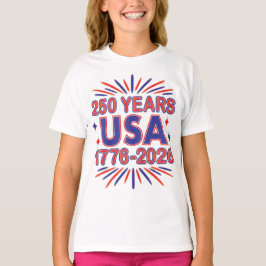 250 Jahre USA | 1776-2026 Halbjahr T-Shirt