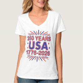 250 Jahre USA | 1776-2026 Halbjahr T-Shirt