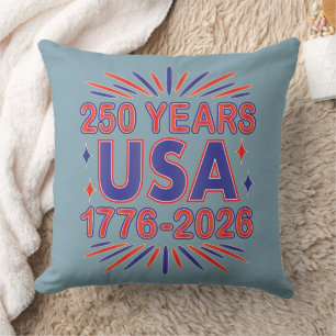 250 Jahre USA   1776–2026 Semiquincentennial Kissen