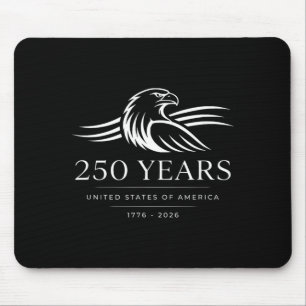 250 Jahre USA Adler 1776-2026 Patriotisch Amerikan Mousepad