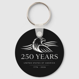 250 Jahre USA Adler 1776-2026 Patriotisch Amerikan Schlüsselanhänger