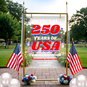 250 Jahre USA Freiheitsfeier Acrylschild