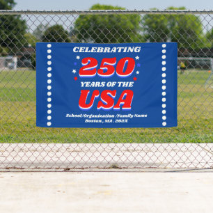 250 Jahre USA-Party Patriotische Feierdekoration Banner