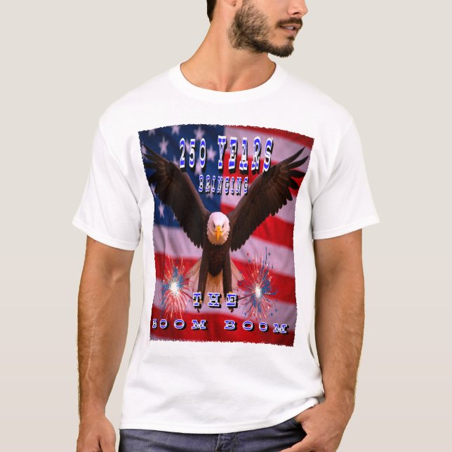 250 Jahre voller Explosionen T-Shirt (Vorderseite)