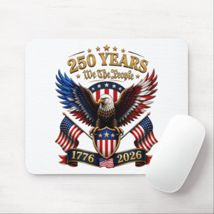 250 Jahre We The People Adler Mousepad