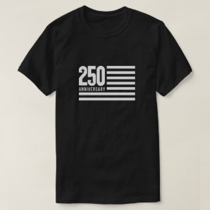 250-Jahres-Jubiläumsflagge T-Shirt