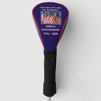 250. Jahrestag 1776 bis 2026 USA Golf Headcover