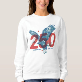 250 Jahrestag Adler 1776-2026 Vintage Sweatshirt
