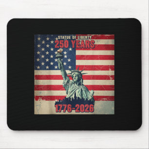 250. Jahrestag Amerika 1776 2026 4. Juli Mousepad