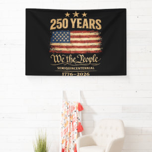 250. Jahrestag Banner