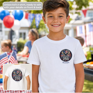 250. Jahrestag der Freiheit Amerikas Patriotisch T-Shirt