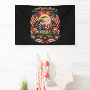 250. Jahrestag der Unabhängigkeit der USA 1776 202 Banner