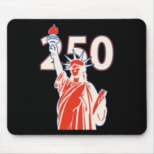 250. Jahrestag der USA, 2026 1776, Freiheitsstatue Mousepad