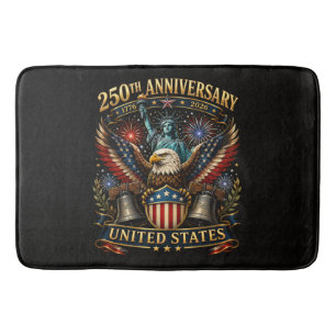 250. Jahrestag der USA Patriotischer Adler Badematte