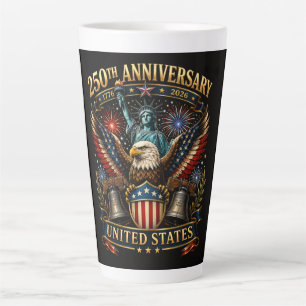 250. Jahrestag der USA Patriotischer Adler Milchtasse