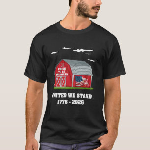 250. Jahrestag der Vereinigten Staaten Semiquincen T-Shirt
