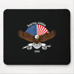 250. Jahrestag patriotisch 4. Juli USA 1776-2026 Mousepad
