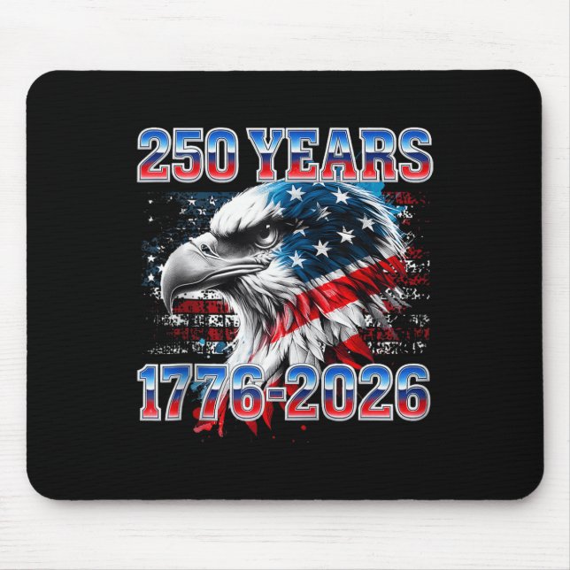 250. Jahrestag US-Patriotisch  Mousepad (Vorne)