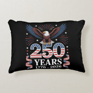 250. Jahrestag USA 1776 2026 Patriotischer Adler Dekokissen