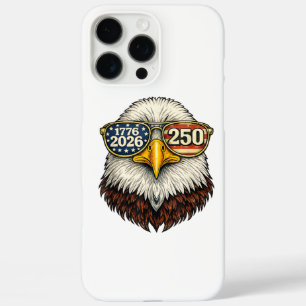 250. Jahrestag USA 1776-2026 Patriotischer Weißkop iPhone 16 Pro Max Hülle