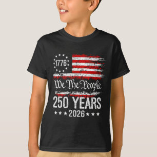 250 Jahrestag USA 250. Amerikanisches Design T-Shirt