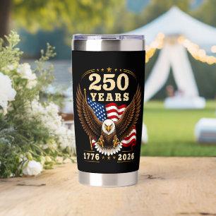 250 Jahrestag USA 250 Jahre 1776-2026 Thermobecher