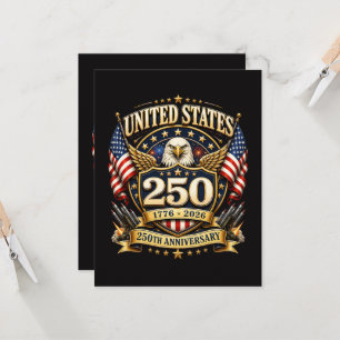 250 Jahrestag USA 250 Jahre Einladung
