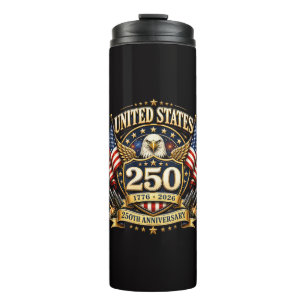 250 Jahrestag USA 250 Jahre Thermosbecher