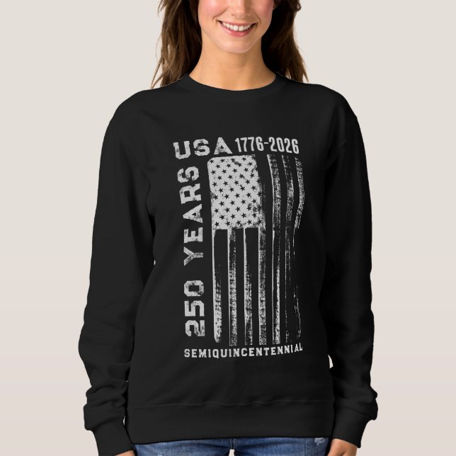 250. Jahrestag USA 4. Juli  Sweatshirt (Vorderseite)