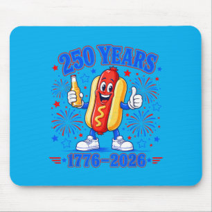 250. Jahrestag USA Patriotisch 250 Jahre Amerikani Mousepad