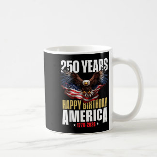 250. Jahrestag USA Patriotisch 4. Juli 2026 Kaffeetasse