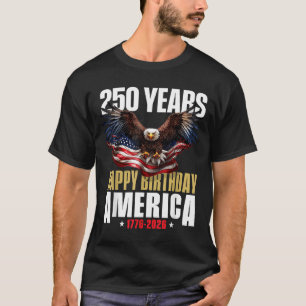 250. Jahrestag USA Patriotisch 4. Juli 2026 T-Shirt