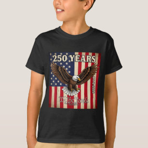 250 Jahrestag USA patriotische Männer Frauen 1776 T-Shirt