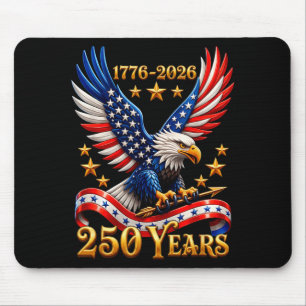250 Jahrestag USA Patriotischer Adler 250. 4. Mousepad