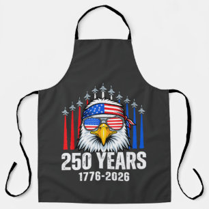 250 Jahrestag USA Patriotischer Adler 250. Schürze