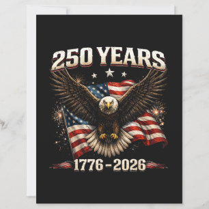 250 Jahrestag USA Patriotischer Adler 250. Unabhän