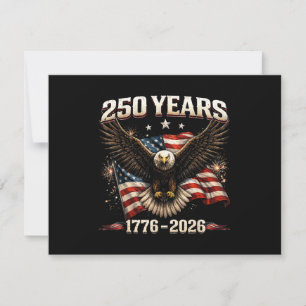 250 Jahrestag USA Patriotischer Adler 250. Unabhän