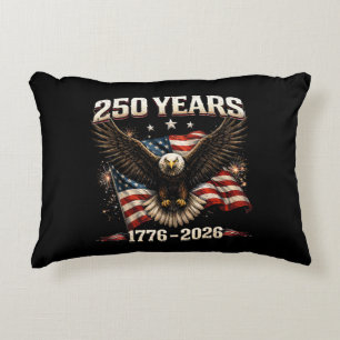 250 Jahrestag USA Patriotischer Adler 250. Unabhän Dekokissen