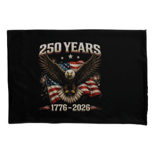 250 Jahrestag USA Patriotischer Adler 250. Unabhän Kissenbezug