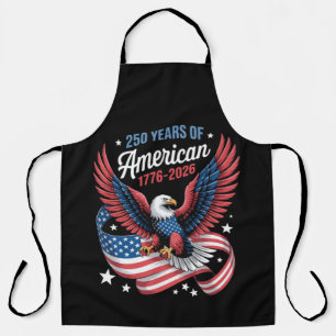 250. Jahrestag USA Patriotischer Adler Schürze