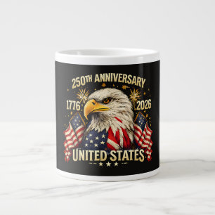 250. Jahrestag Vereinigte Staaten 1776-2026 Jumbo-Tasse