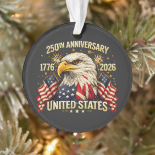 250. Jahrestag Vereinigte Staaten 1776-2026 Ornament