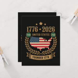 250. Jahrestag Vereinigte Staaten von Amerika 250  Einladung