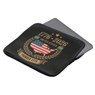 250. Jahrestag Vereinigte Staaten von Amerika 250  Laptopschutzhülle