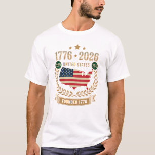 250. Jahrestag Vereinigte Staaten von Amerika 250 T-Shirt
