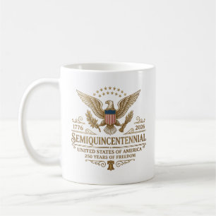 250. Jahrestag von Amerika Kaffeetasse