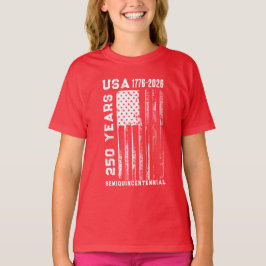 250-jähriges Jubiläum USA 4-juli T-Shirt