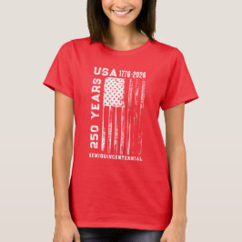 250-jähriges Jubiläum USA 4-juli T-Shirt